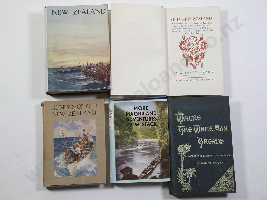 Five New Zealand Historical Volumes Image 1++