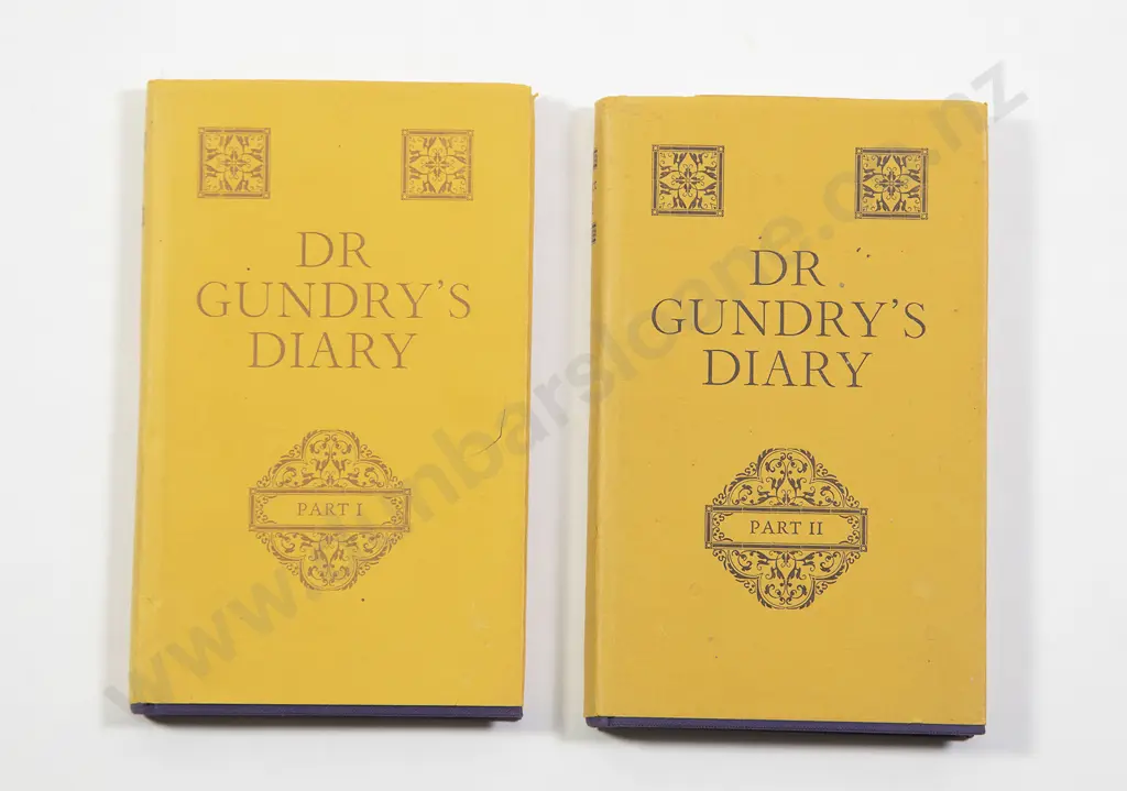 Gundry John Seager - Dr Gundrys Diary (2 Volumes) Image 1++