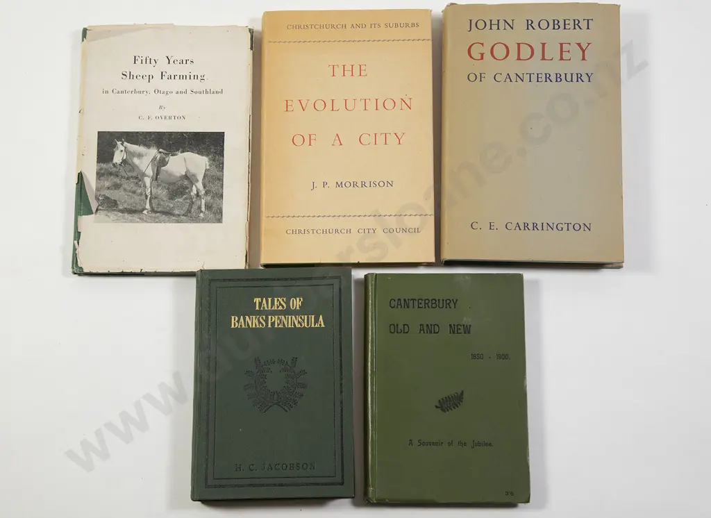 Five Canterbury Volumes Image 1++