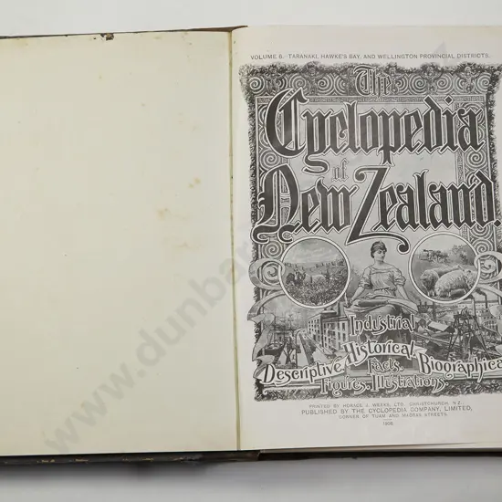 The Cyclopedia Of New Zealand Volume 6
