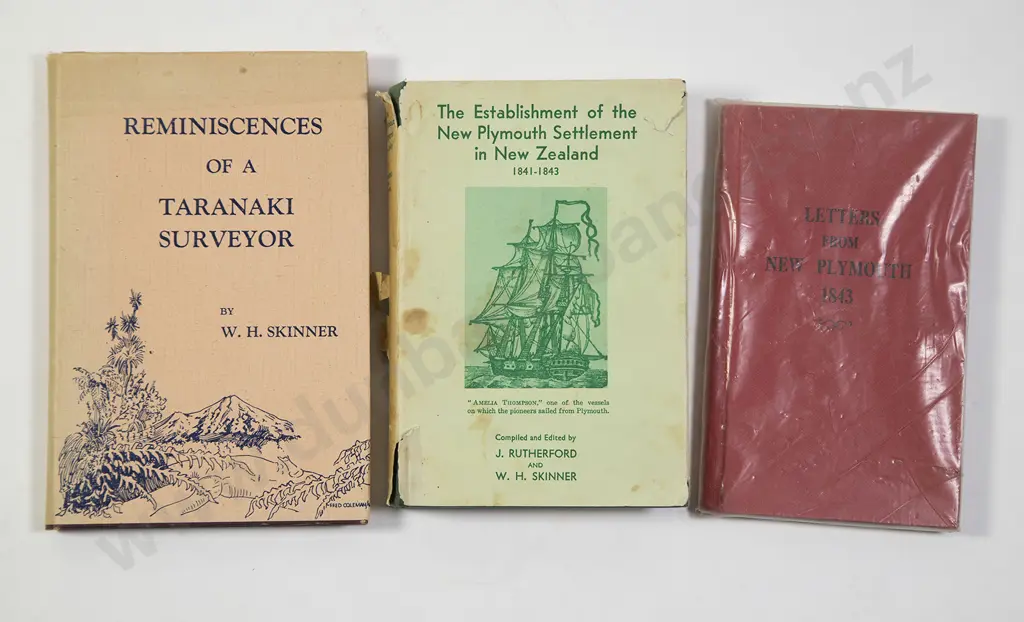 Skinner W H Reminiscences Of A Taranaki Surveyor Image 1++