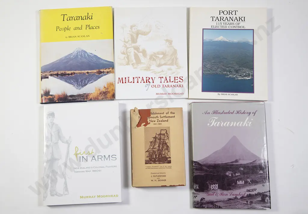 Six Books On Taranaki & Taranaki Wars Image 1++