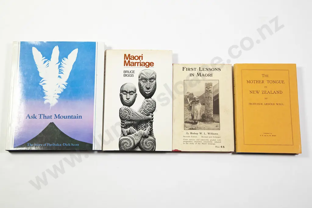 Four Maori Related Volumes Image 1++