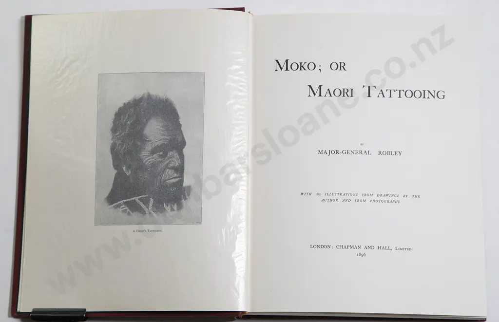 Robley Major-General - Moko Or Maori Tattooing Image 1++