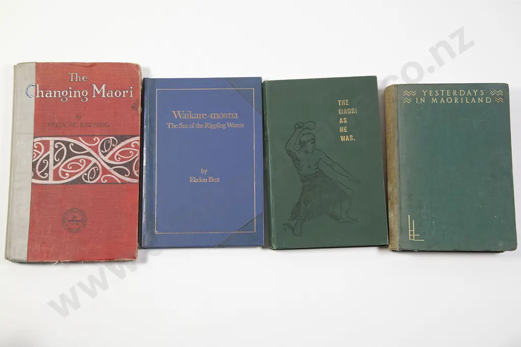 Four NZ/Maori Volumes Image 1++