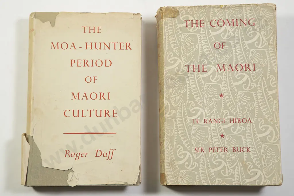 Duff Roger - The moa-Hunter Period Of Maori Culture Image 1++