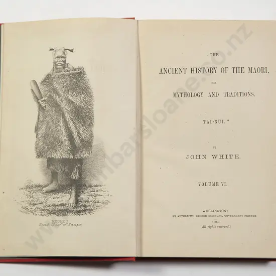 White John - The Ancient History Of The Maori