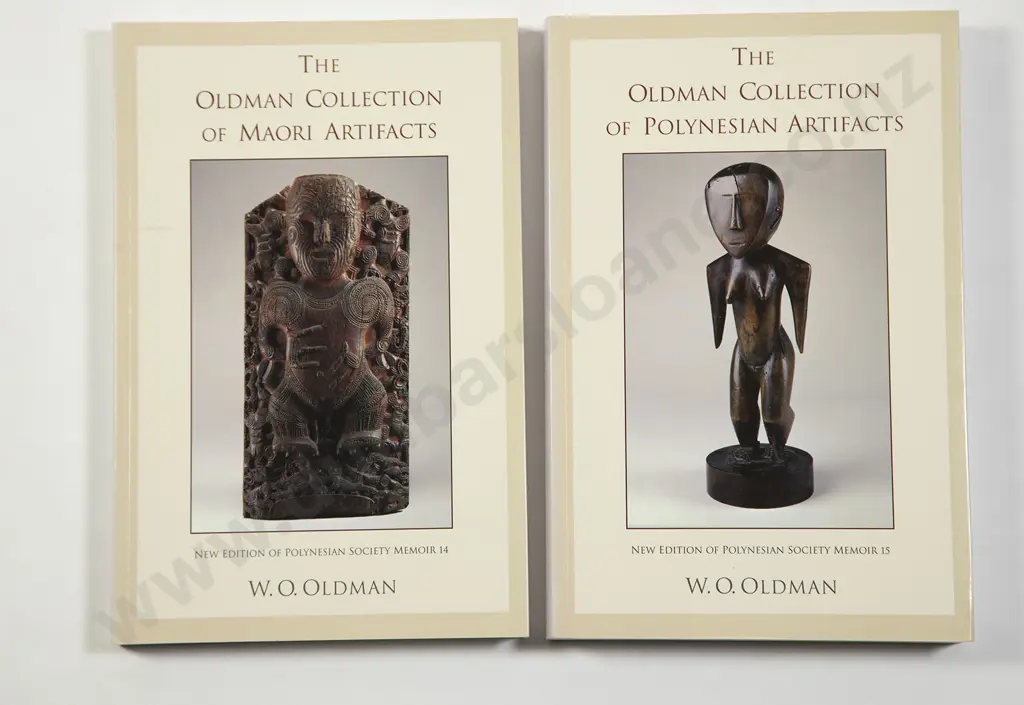 Oldman W O - The Oldman Collection Of Maori & Polynesian Artifacts (2 Volumes). Image 1++