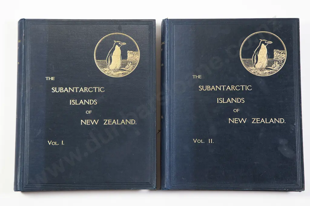 Chilton Charles - The Subantarctic Islands Of New Zealand (2 Volumes) Image 1++