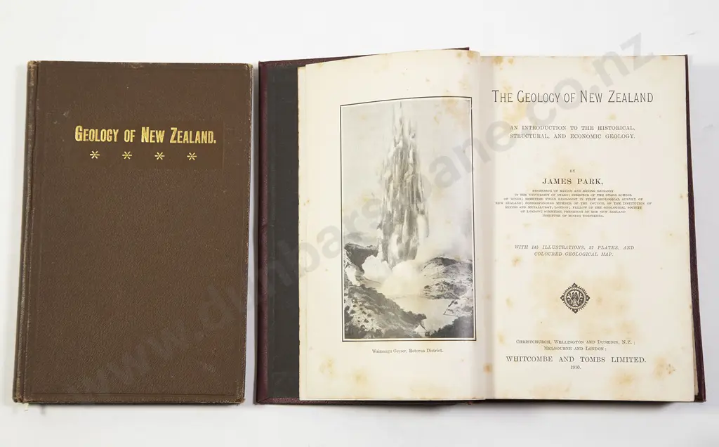 Marshall P - Geology Of New Zealand Image 1++