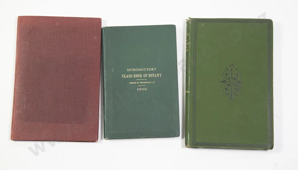 Three NZ Natural History Volumes Image 1++