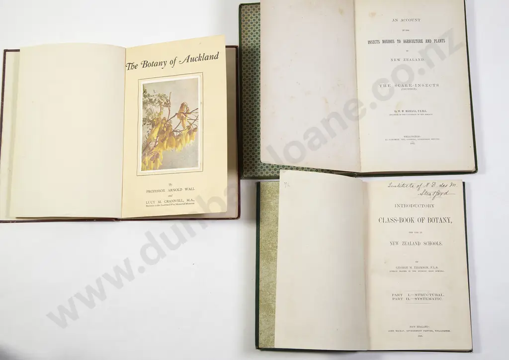 Three NZ Natural History Volumes Image 1++