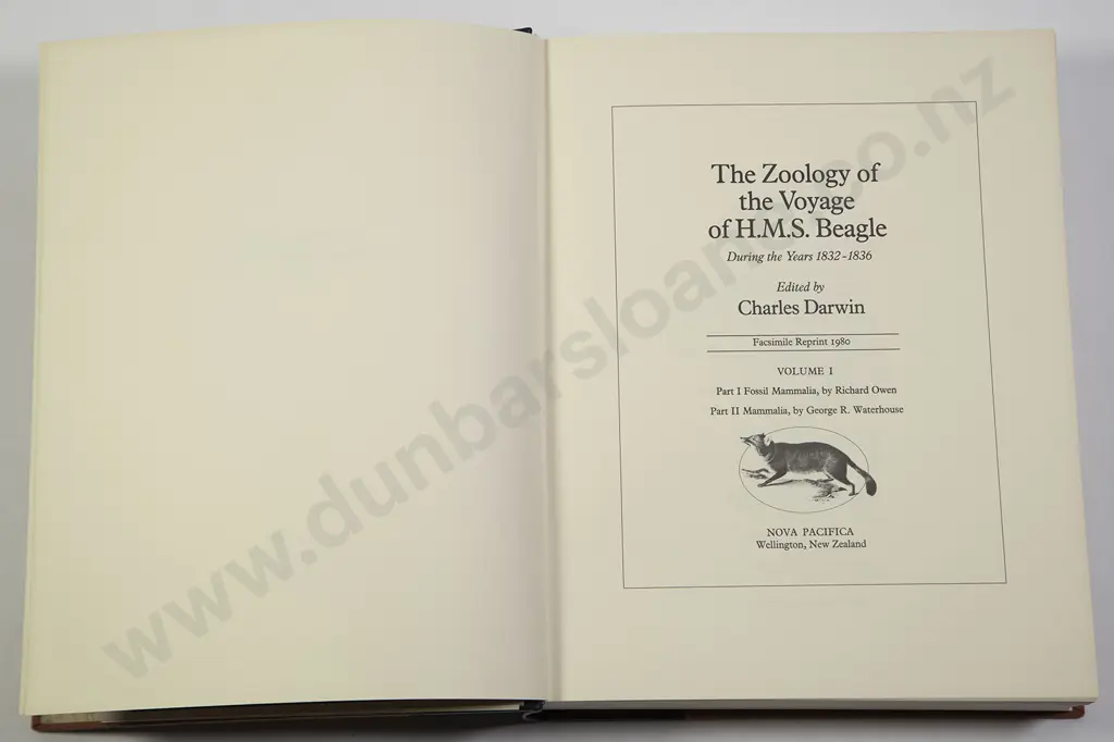 Darwin Charles - The Zoology of the Voyage of H.M.S. Beagle (3 volumes) Image 1++