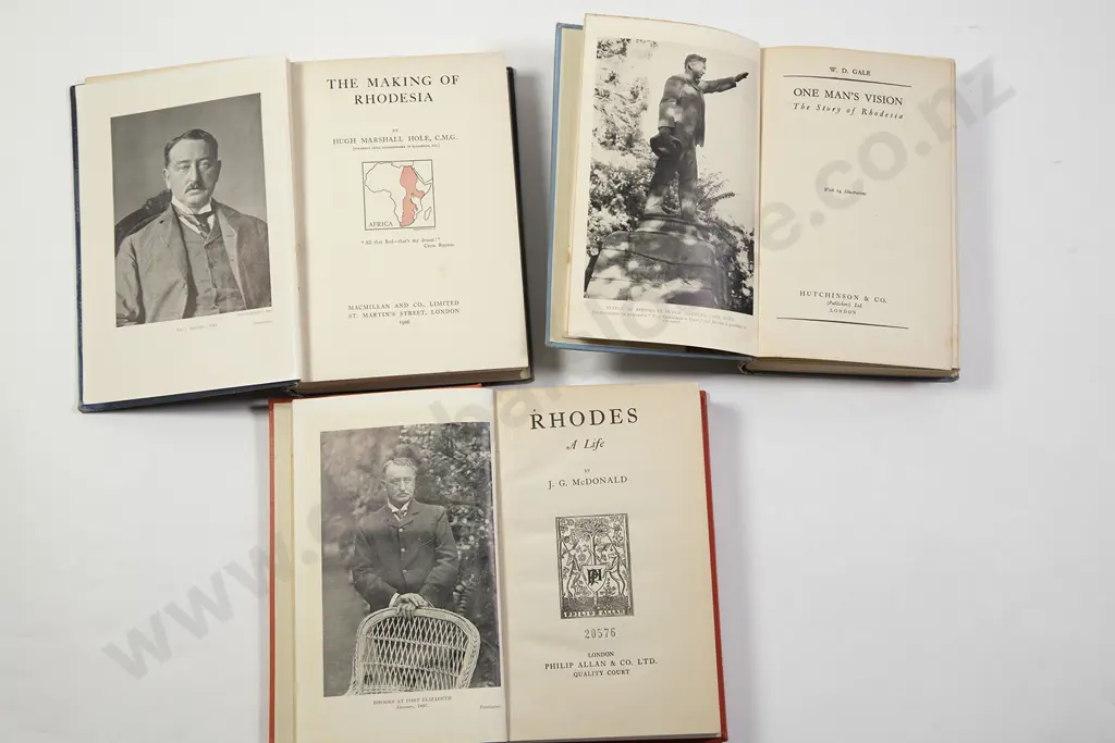 Three Volumes On Rhodesia Image 1++