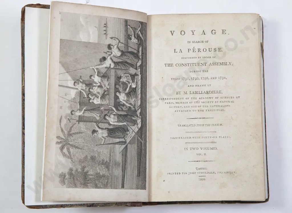 Labillardiere M - Voyage In Search Of La Perouse Image 1++