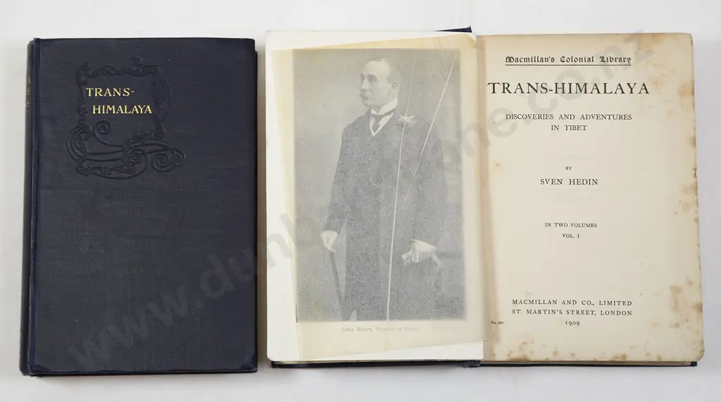 Hedin Sven - Trans-Himalaya (2 volumes) Image 1++