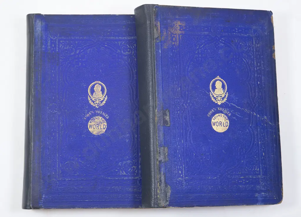 Cook Capt James - The Voyages Of Captain James Cook Round The World (2 Vols) Image 1++