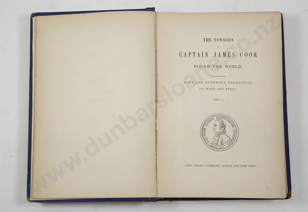 Cook Capt James - The Voyages Of Captain James Cook Round The World (2 Vols) Image 1++