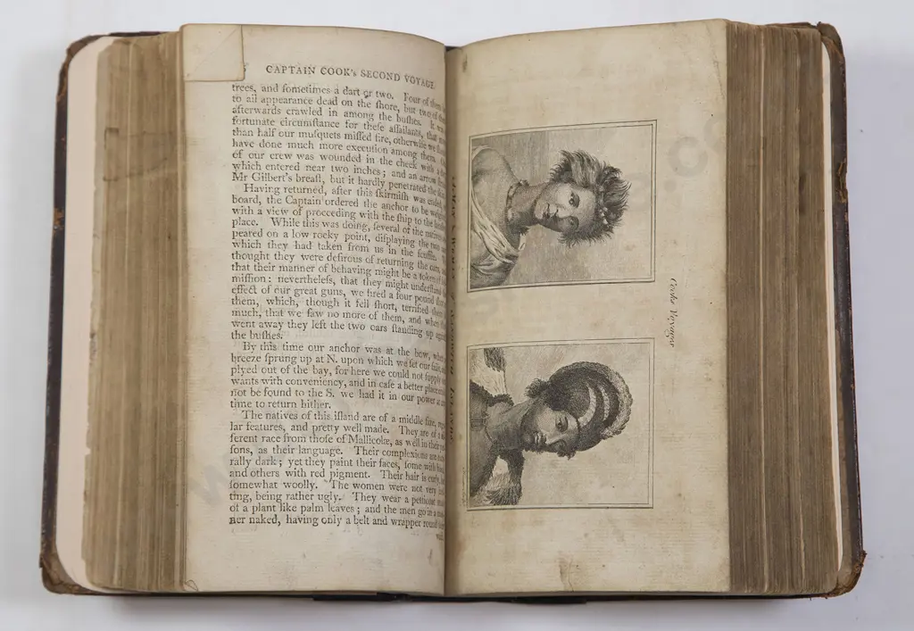 Cook Capt James - A Voyage To The Pacific Ocean Vol II (Second & Third Voyages)1790 Image 1++