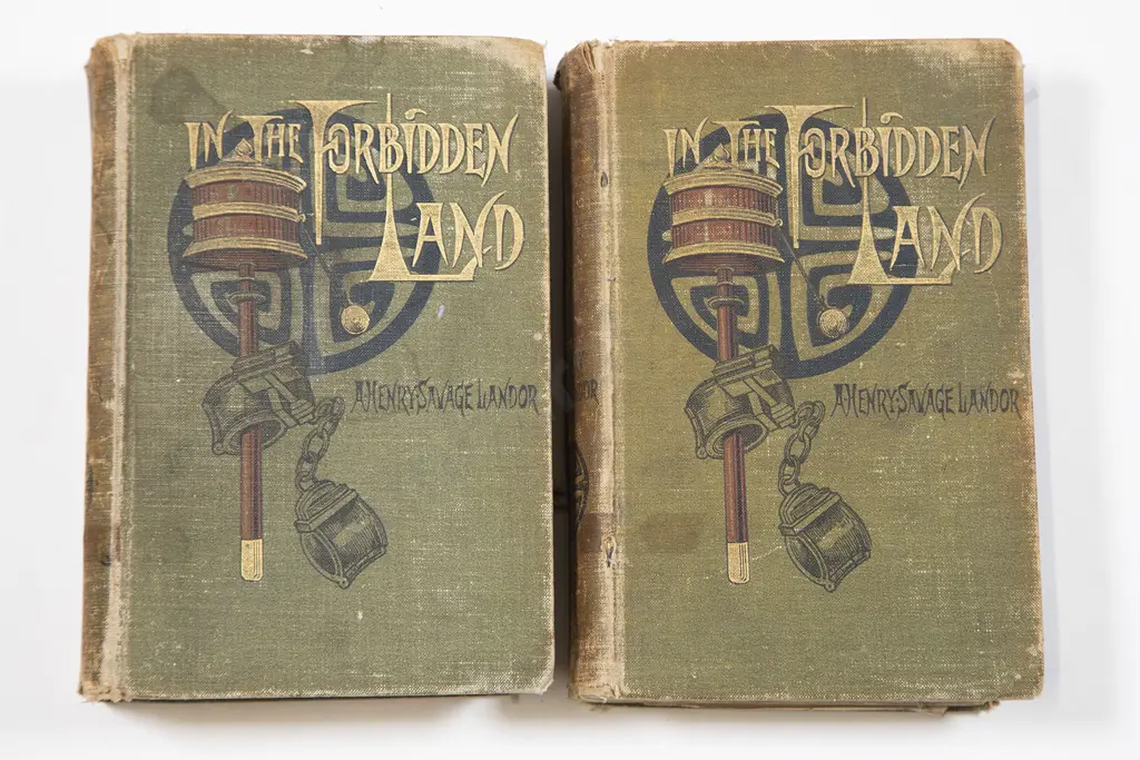 Landor A Henry Savage - In The Forbidden Land (2 Volumes) Image 1++