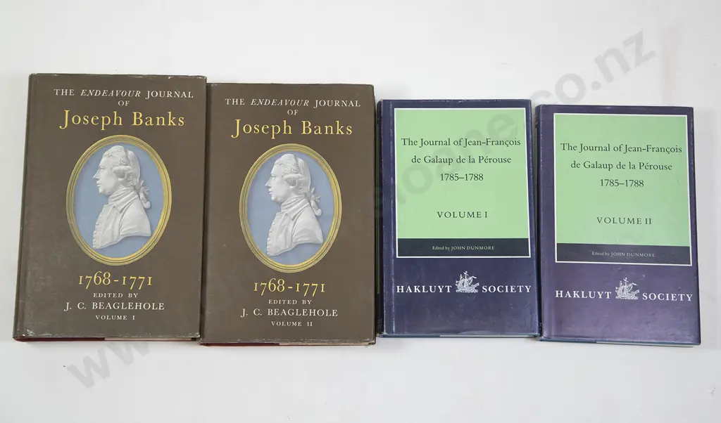 Beaglehole J C (Editor) The Endeavour Journal Of Joseph Banks 1768-1771  (2 Volumes) Image 1++