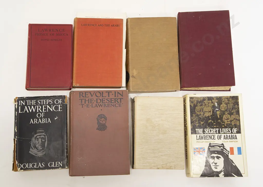 Eight Volumes Relating To T. E. Lawrence Image 1++