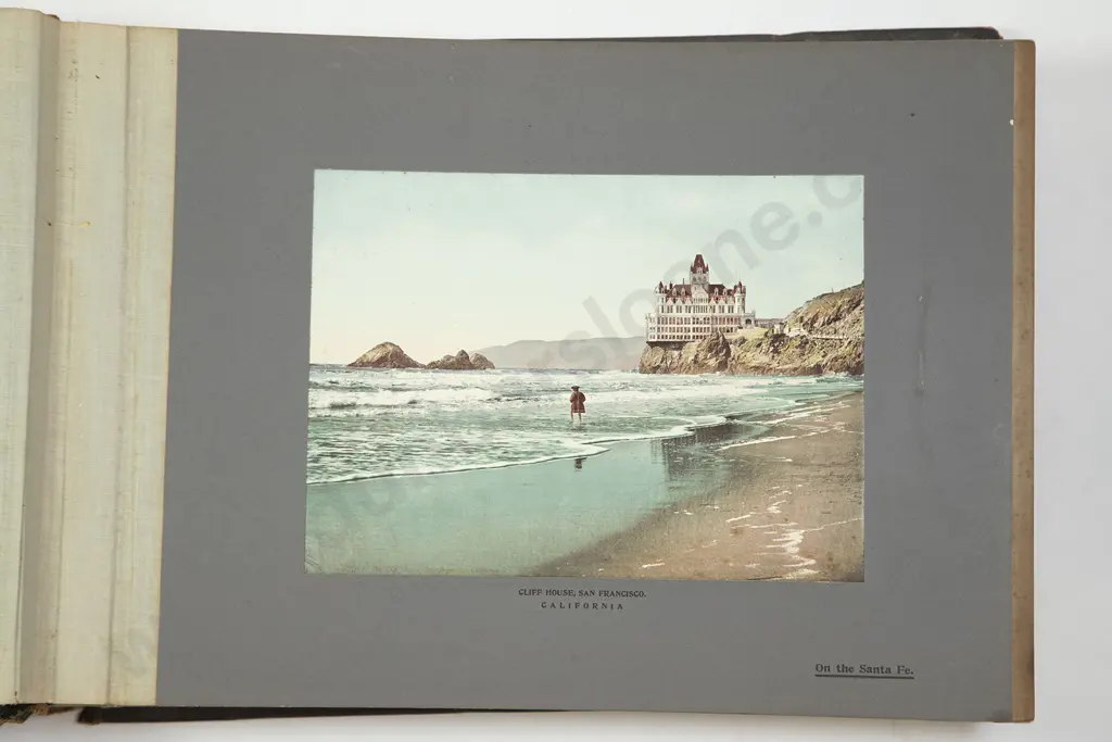 Album Of Color Photographs of Scenes On The Line Of The Atchison Image 1++
