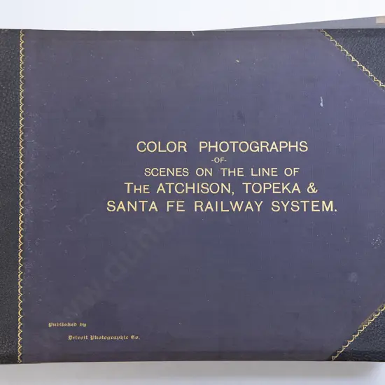 Album Of Color Photographs of Scenes On The Line Of The Atchison
