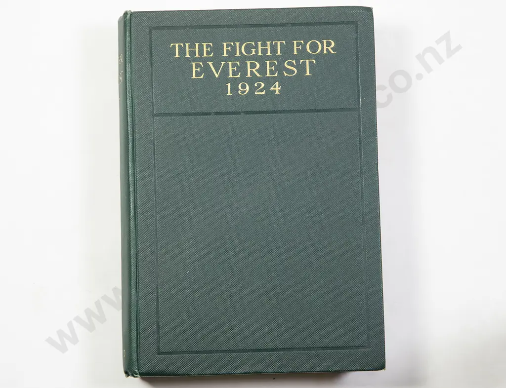 Norton Lieutenant-Colonel E.F. The Fight For Everest 1924 Image 1++