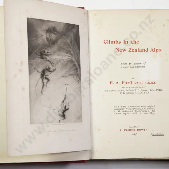 Fitzgerald E A - Climbs in the New Zealand Alps