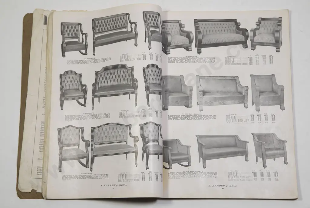 Two Vintage Books On Furniture Image 1++