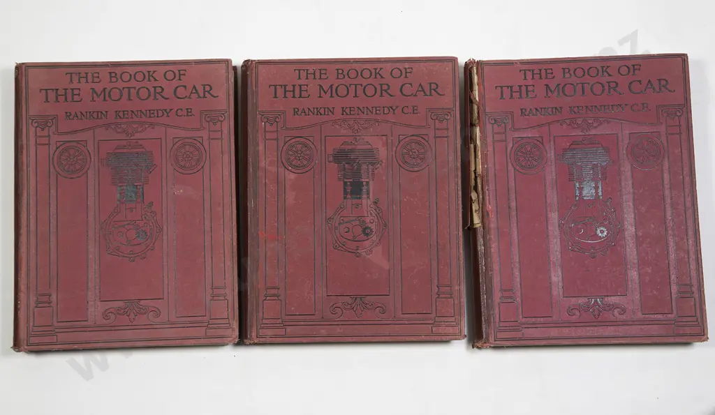 Kennedy Rankin - The Book of The motor Car (3 volumes) Image 1++