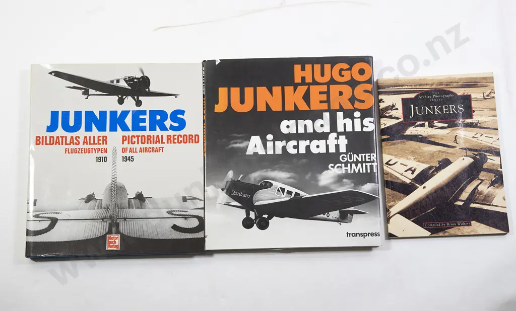 Three Volumes On Junkers Aircraft Image 1++