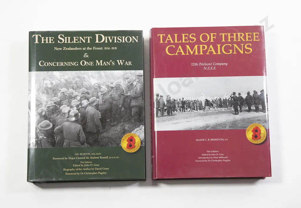 Burton Ormond E - The Silent Division New Zealanders at the Front 1914-1919 Image 1++