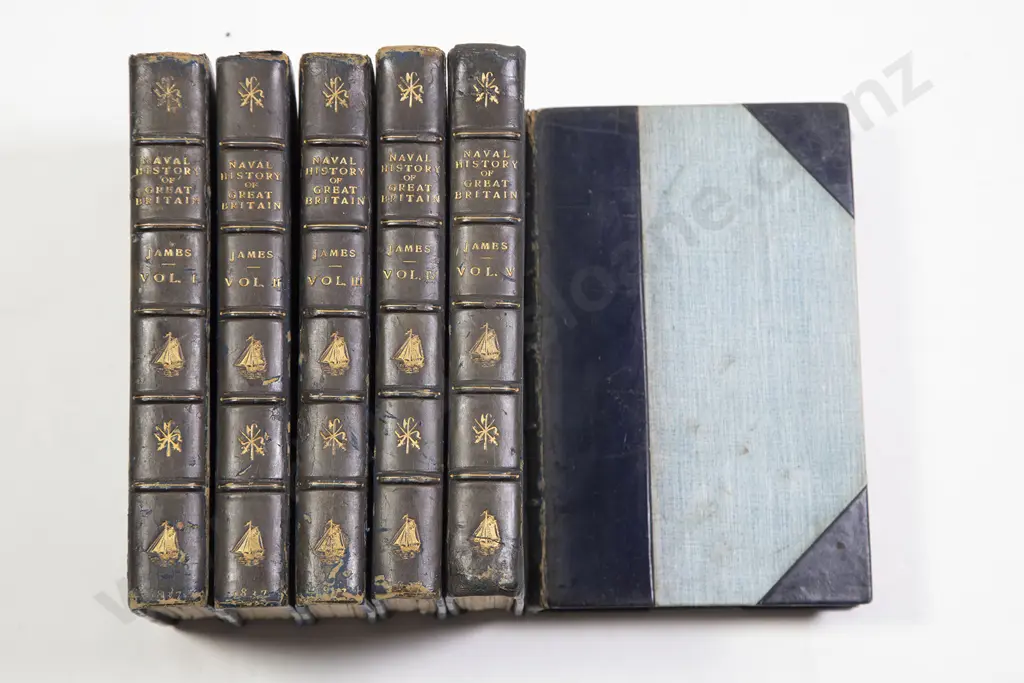 James William - The Naval History of Great Britain (6 Volumes) Image 1++