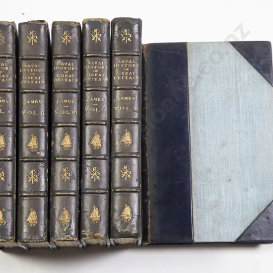 James William - The Naval History of Great Britain (6 Volumes)