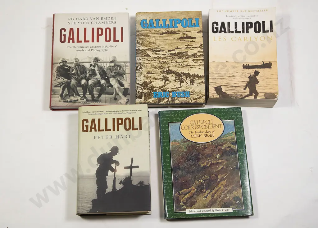 Five Modern Gallipoli Volumes Image 1++