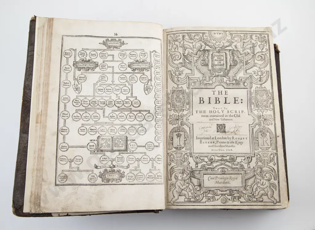 1611 Geneva or Breeches Bible by Robert Barker Image 1++
