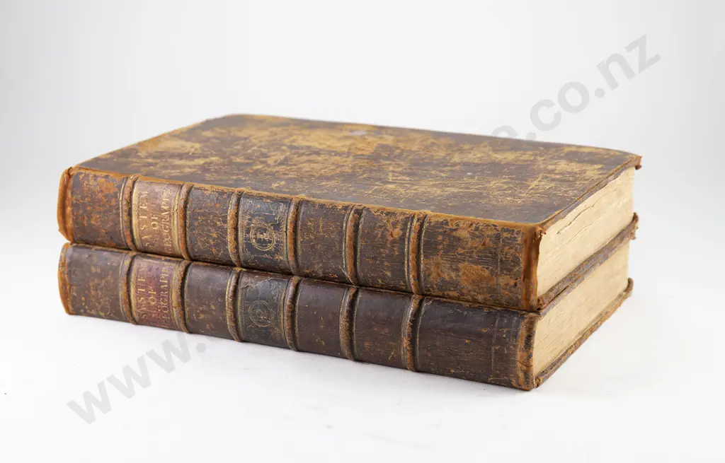 Middleton Charles Theodore - A New System Of Geography (2 Volumes 1777) Image 1++