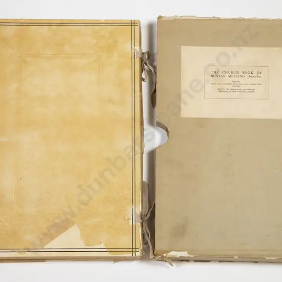 John Bunyan- The Church Book of Bunyan Meeting 1650-1821