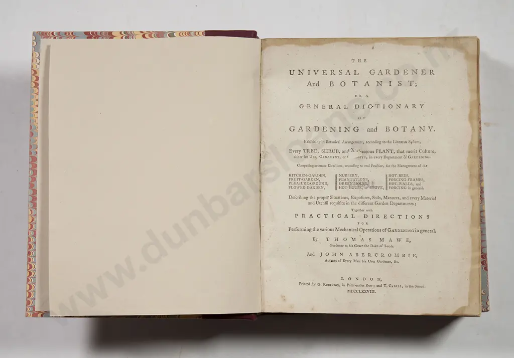 Mawe Thomas & Abercrombie John - The Universal Gardener And Botanist Image 1++