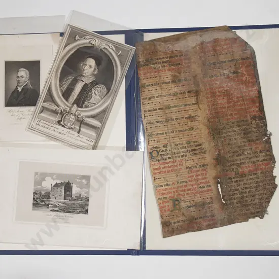 Interesting Collection Of Antique English Bookplates & Engravings