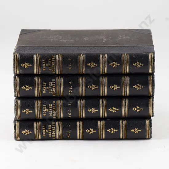 Goldsmith Oliver - The Miscellaneous Works of Oliver Goldsmith (4 Volumes)
