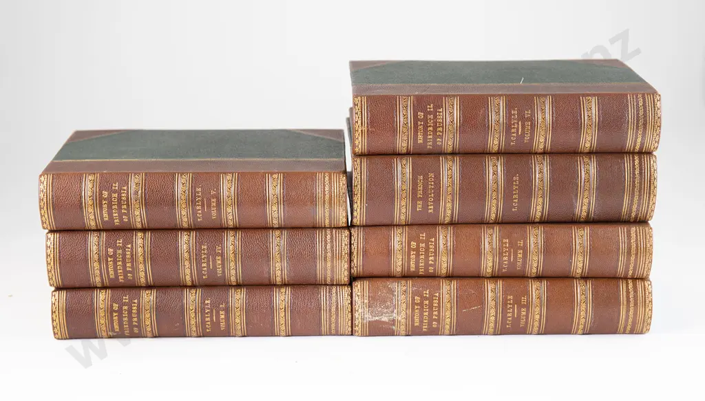 Carlyle Thomas - History Of Friedrich II Of Prussia (6 Volumes) Image 1++