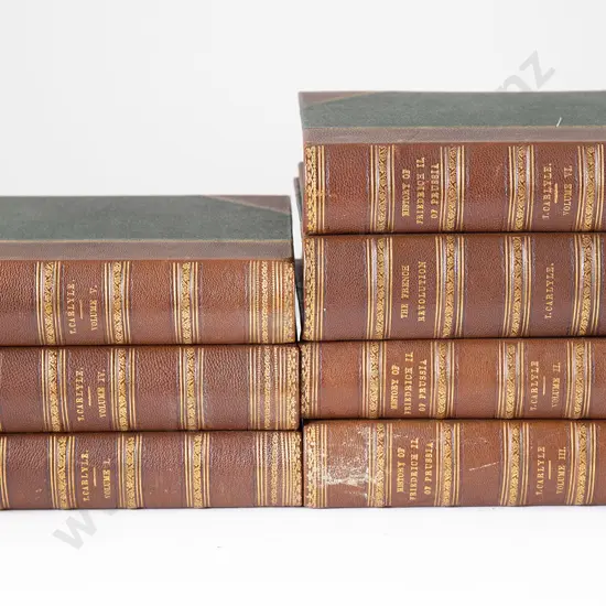 Carlyle Thomas - History Of Friedrich II Of Prussia (6 Volumes)