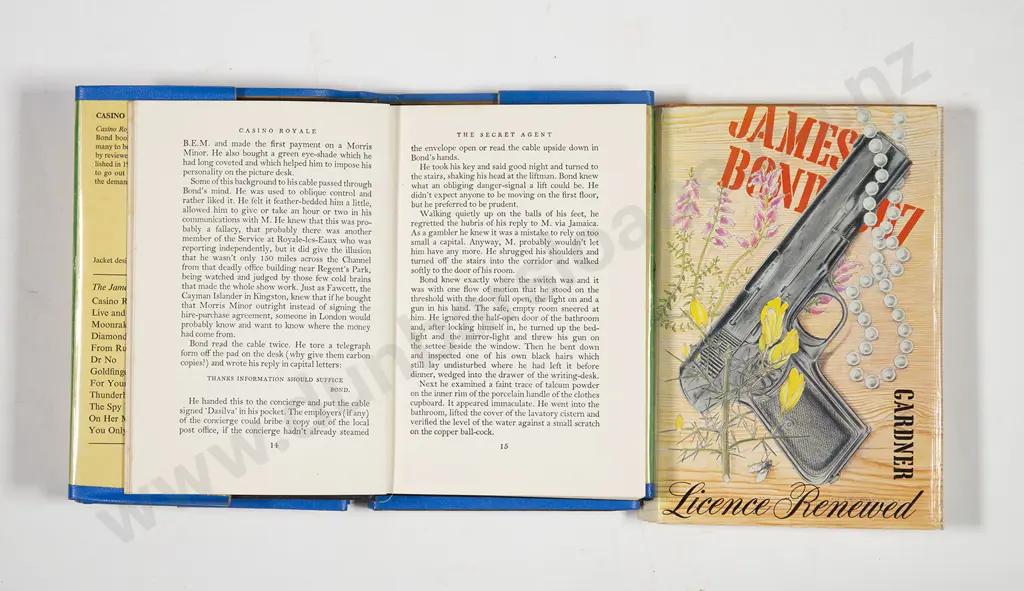 Four James Bond Novels Image 1++