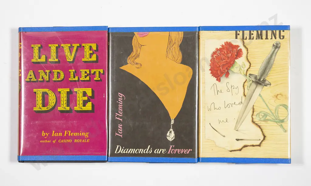 Three James Bond Novels Image 1++