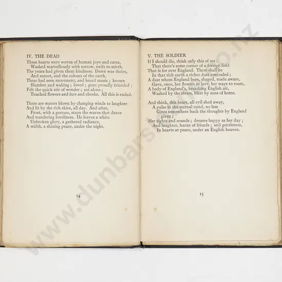Brooke Rupert - 1914 & Other Poems