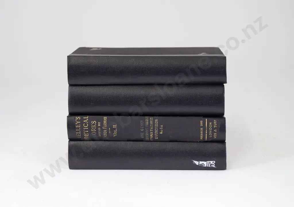 The Poetical Works Of Percy Bysshe Shelley (4 Volumes) Image 1++
