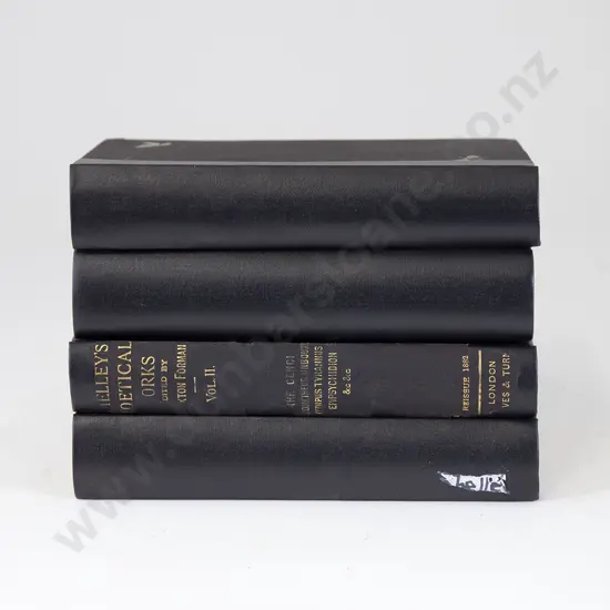 The Poetical Works Of Percy Bysshe Shelley (4 Volumes)